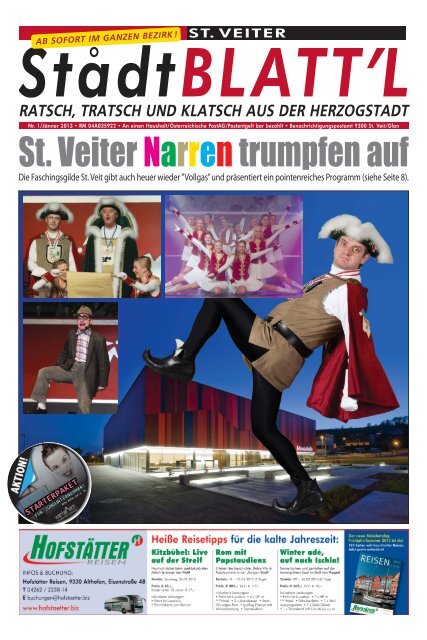 Stadtblattl Ausgabe 12 (PDF-Format, ca. 5,2 - Zentrum Kärnten in ...
