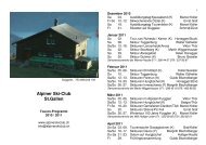 Tourenprogramm 2010/2011 ausdrucken - Alpiner Ski-Club St.Gallen