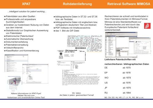 PATONprofil-Flyer - PATON Landespatentzentrum Thüringen - TU ...