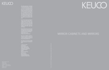 MIRROR CABINETS AND MIRRORS - KEUCO