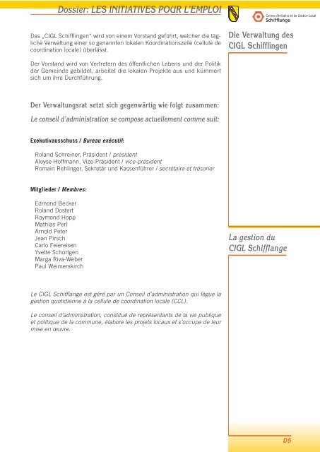 Bulletin 167 en Pdf - Schifflange