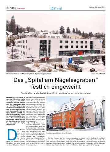 Das „Spital am nägelesgraben“ - Vinzenz von Paul Hospital