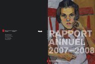 Rapport annuel 2007-2008 - Musée des beaux-arts du Canada