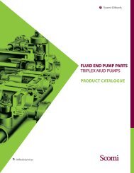 fluid end pump parts triplex mud pumps product catalogue - Scomi