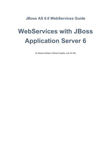 WebServices with JBoss Application Server 6 - Bad Request - JBoss