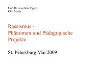 Rassismus Rassismus - Phänomen und Pädagogische Phänomen ...