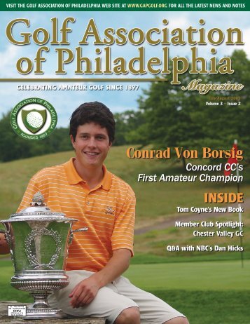 INSIDE INSIDE - The Golf Association of Philadelphia