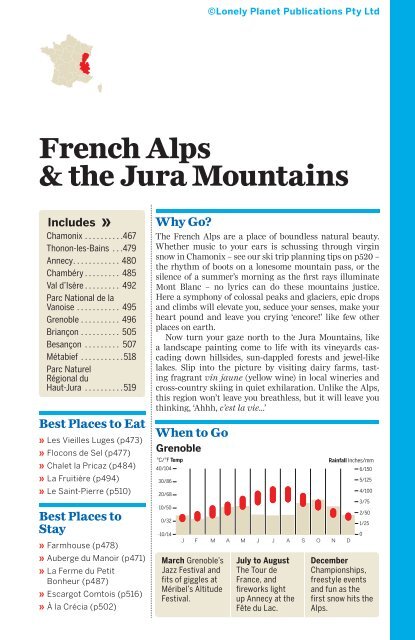 France - French Alps &amp; the Jura Mountains (Chapter) - living-in-genoa