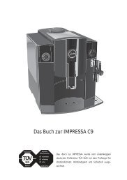 Kurzbedienungsanleitung JURA IMPRESSA F50 - KaffeeStore.com