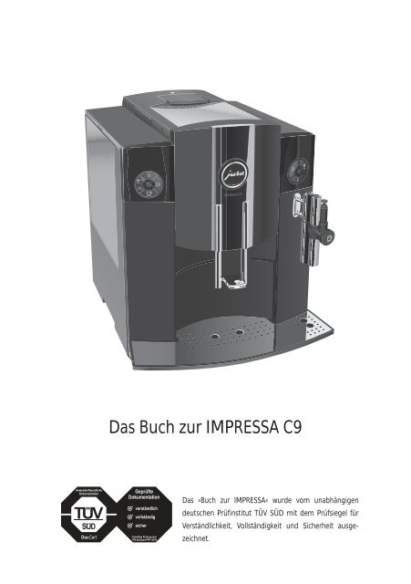 Bedienungsanleitung Jura Impressa C9 - KaffeeStore.com