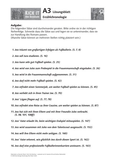 Materialien zur Unterrichtspraxis - Ravensburger