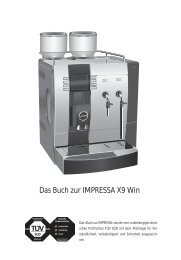 Das Buch zur IMPRESSA X9 Win - AST - Kaffeemaschinen und ...