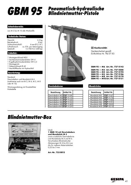 Blindniete Alu/Stahl Standard - Jura-Schrauben