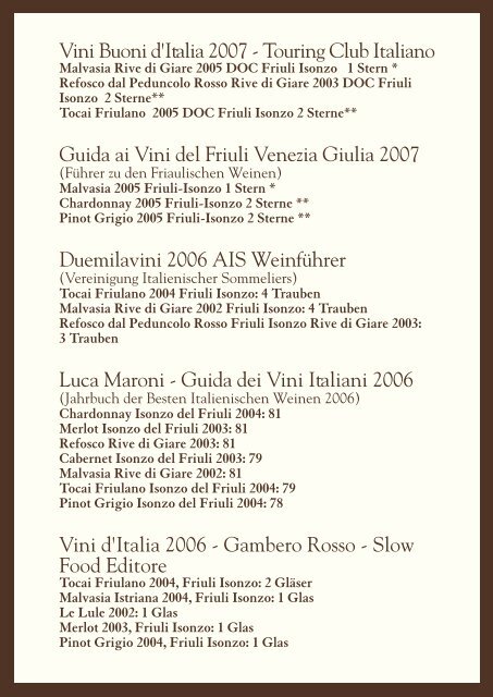 Merlot 2005, Isonzo del Friuli - Tenuta di Blasig