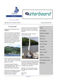 Starboard - summer - RYA Scotland