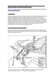 Regional tectonics: from the Rhine Graben to the Po plain