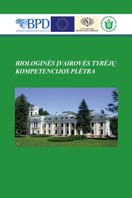 Parengtas leidinys (pdf) - Botanikos institutas