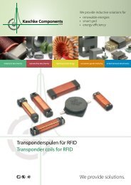 Kaschke Flyer - Transponderspulen für RFID