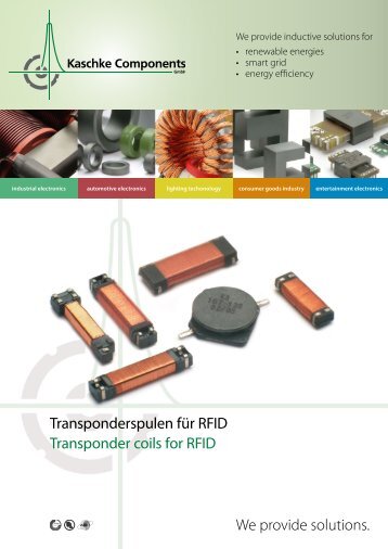 Kaschke Flyer - Transponderspulen für RFID