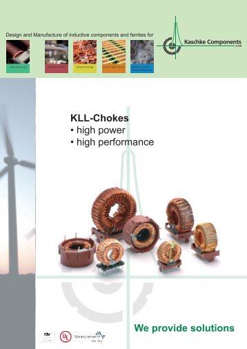 KLL-Drosseln - Kaschke Components GmbH