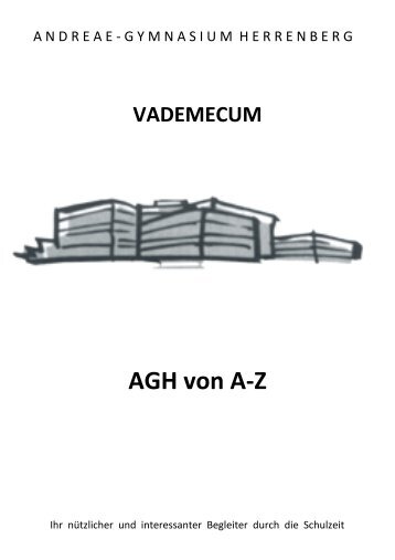 Vademecum-AGH - Andreae-Gymnasium Herrenberg