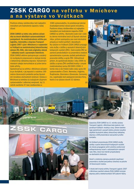 CARGO INF 11-07.indd - ZSSK Cargo