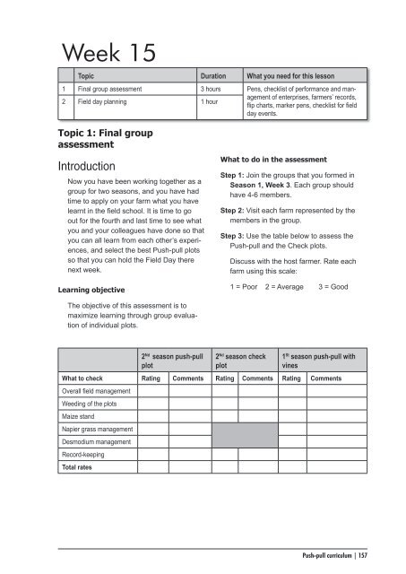 Curriculum (PDF) - Biovision