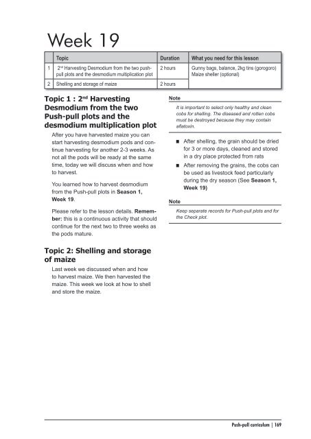 Curriculum (PDF) - Biovision