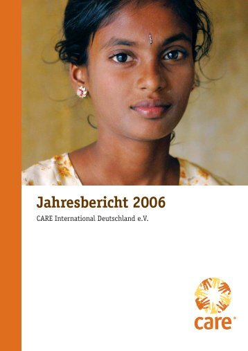 Jahresbericht 2006 - CARE Deutschland e.V.