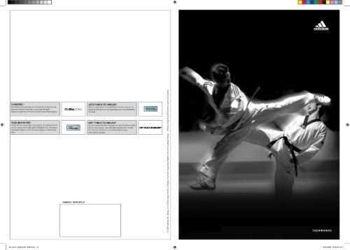 adidas Taekwondo Katalog Download (19MB)