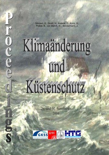 Gönnert, G., Graßl, H., Kelletat, D., Kunz, H., Probst, B., von Storch, H ...