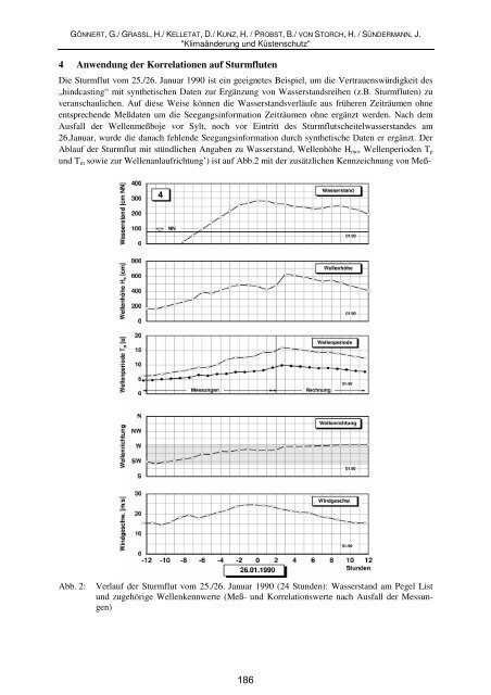 Gönnert, G., Graßl, H., Kelletat, D., Kunz, H., Probst, B., von Storch, H ...