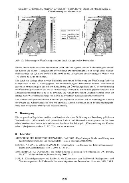 Gönnert, G., Graßl, H., Kelletat, D., Kunz, H., Probst, B., von Storch, H ...