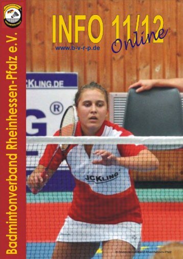 BVRP-Info - Badmintonverband Rheinhessen-Pfalz e.V.