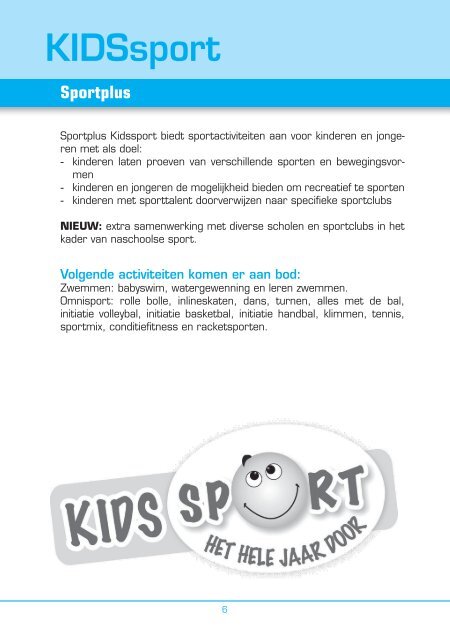 Jeugdsportbrochure 2012-2013 - Stad Kortrijk
