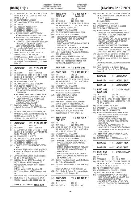 Bulletin 2009/49 - European Patent Office