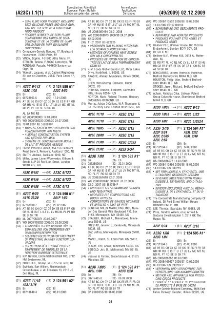 Bulletin 2009/49 - European Patent Office