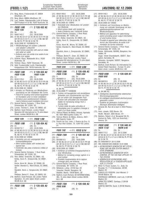 Bulletin 2009/49 - European Patent Office