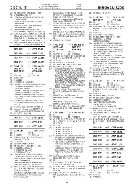 Bulletin 2009/49 - European Patent Office