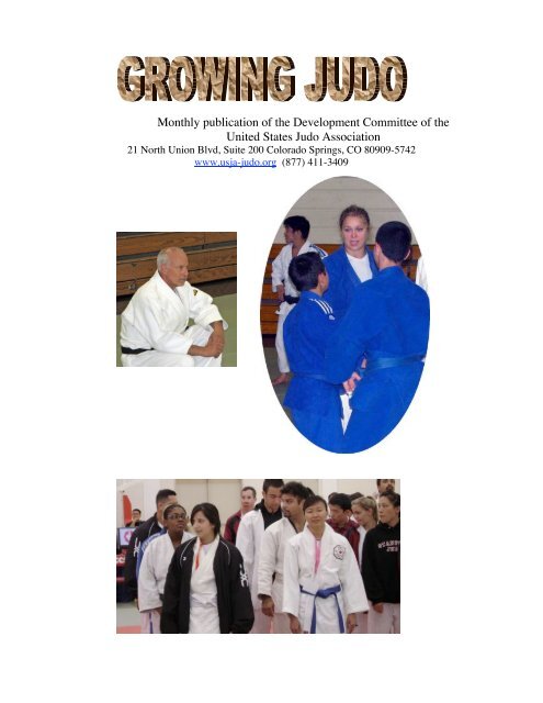 Growing Judo - July 2008 - Judo Information Site