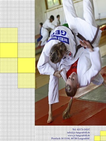 Sponsorenmappe des JCL - Judo-Club Langenfeld eV