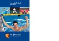 Athletik, Technik, Emotion - Die Sportschule der Bundeswehr ( PDF