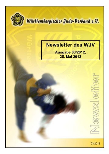 Newsletter des WJV - Württembergischer Judo-Verband e.V.