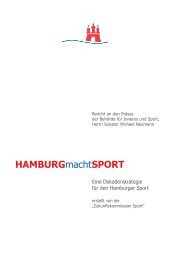 Dekadenstrategie Hamburg macht Sport - Internationale ...