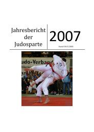 Jahresbericht der Judosparte 2006 - kaionur