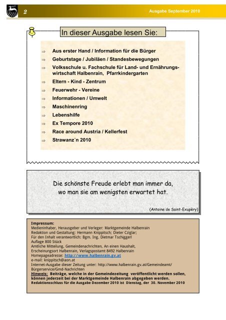 (6,17 MB) - .PDF - Marktgemeinde Halbenrain