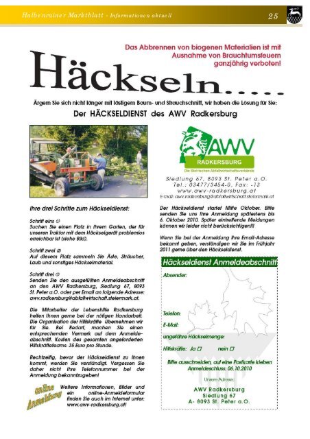 (6,17 MB) - .PDF - Marktgemeinde Halbenrain