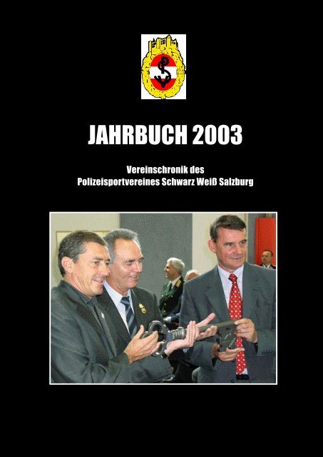 JAHRBUCH 2003 - Polizeisportverein Salzburg