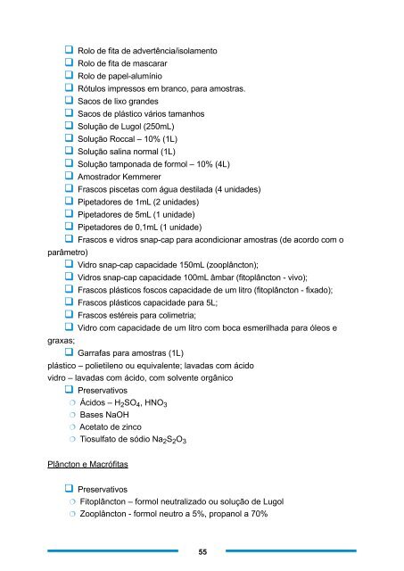 Manual de Procedimentos de Coleta e Metodologias de - Cemig