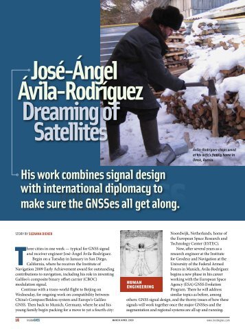 José-Ángel Ávila-Rodríguez Dreaming of Satellites - Inside GNSS